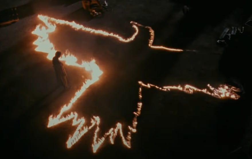 Escena de la película 'El cuervo' de 1994