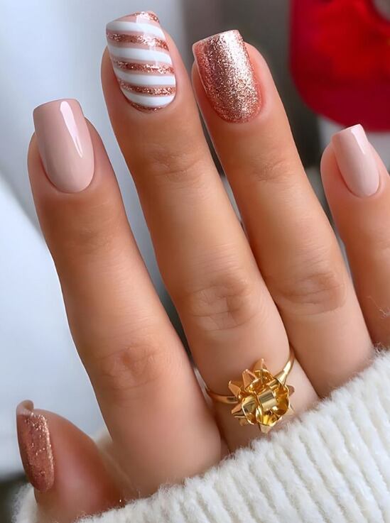 Uñas de Navidad en tendencia