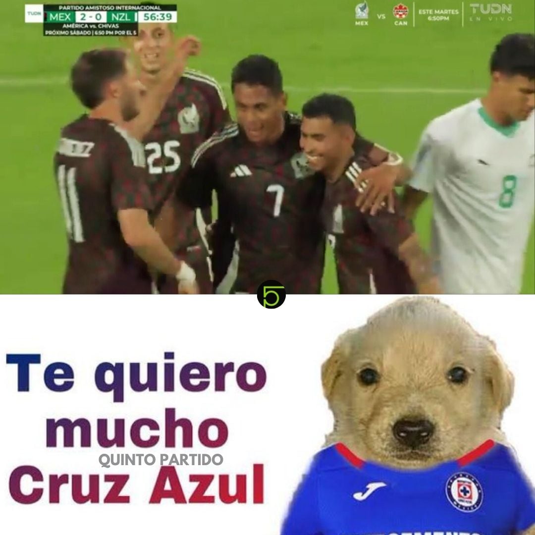 Meme de México vs Nueva Zelanda.