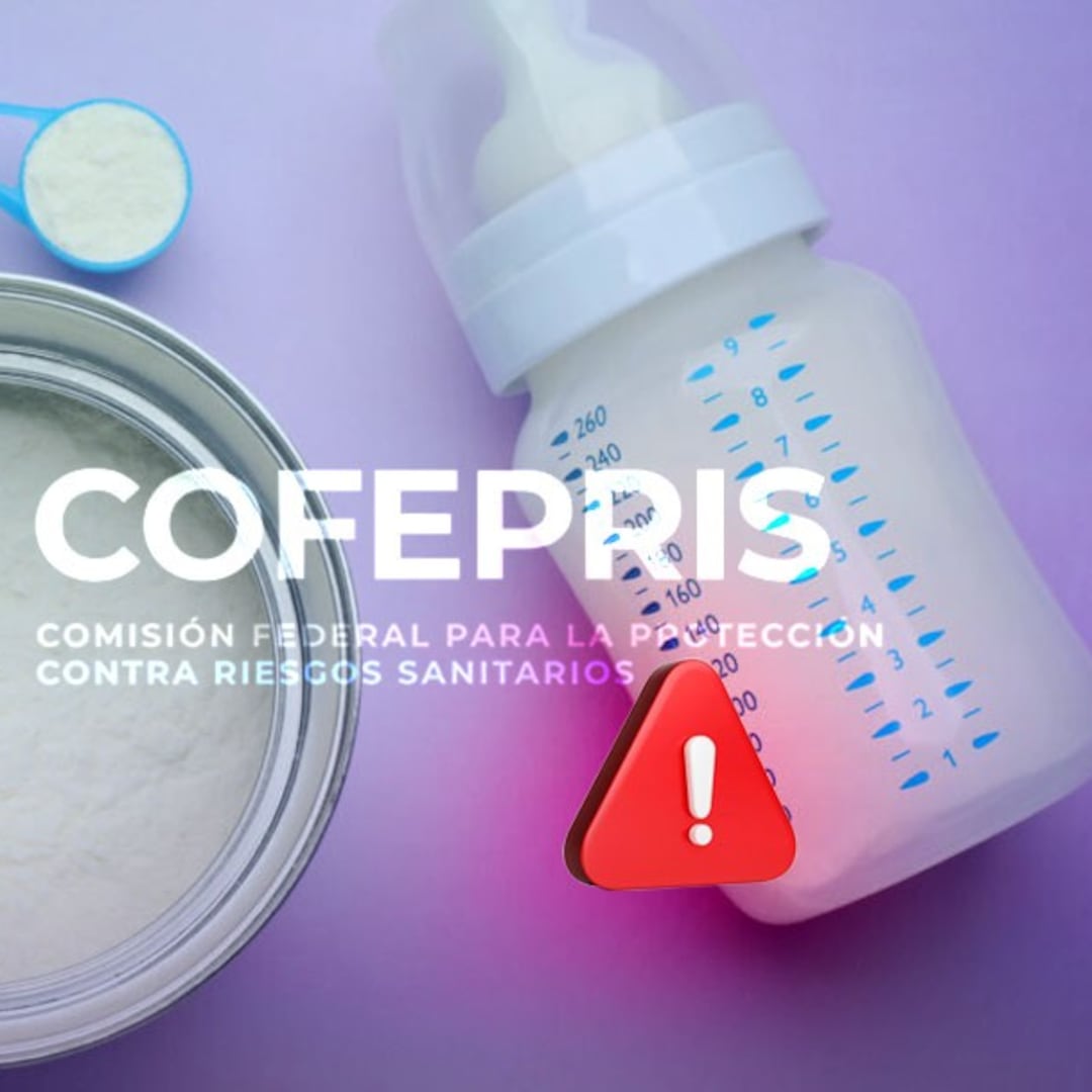 Cofepris emite alerta por fórmula para bebés adulterada y revela lotes afectados