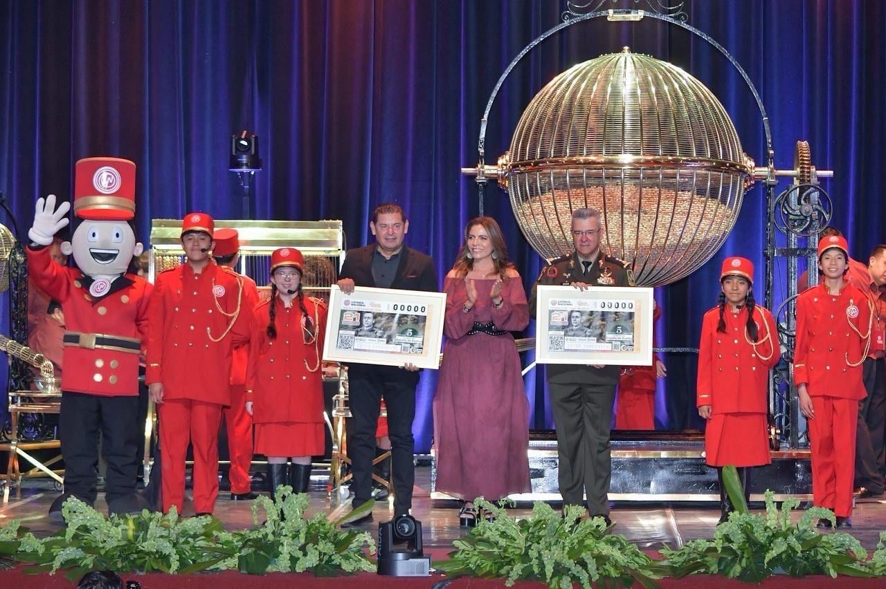 Sorteo Mayor 4011 conmemora la Batalla del 5 de mayo en Puebla