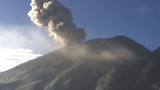 El Popocatépetl registra 4 sismos en 24 horas