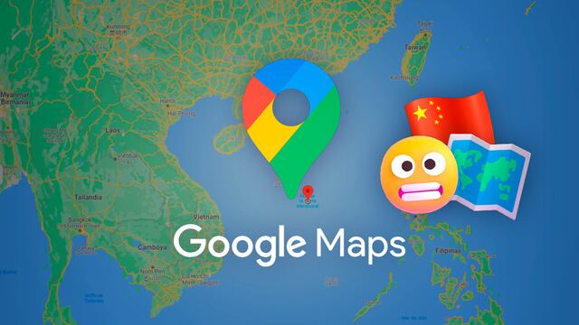 Google Maps le aplica un 'Golfo de México' a China
