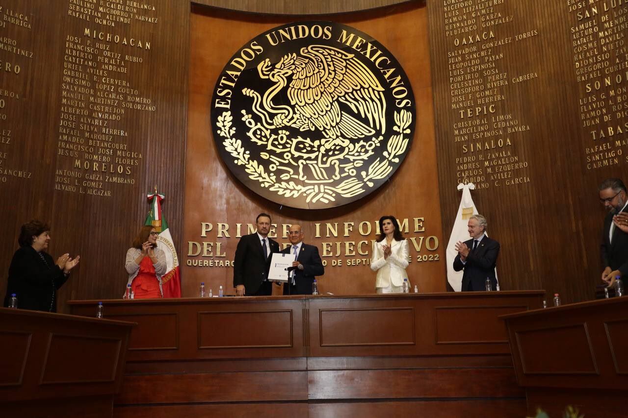 Mauricio Kuri - Primer informe de gobierno