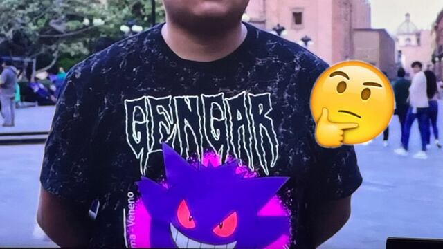 La playera de Gengar de Pokémon que se hizo viral en el debate presidencial 2024