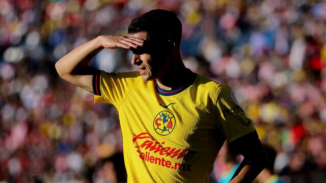 Alvaro Fidalgo, en un partido de Club América.