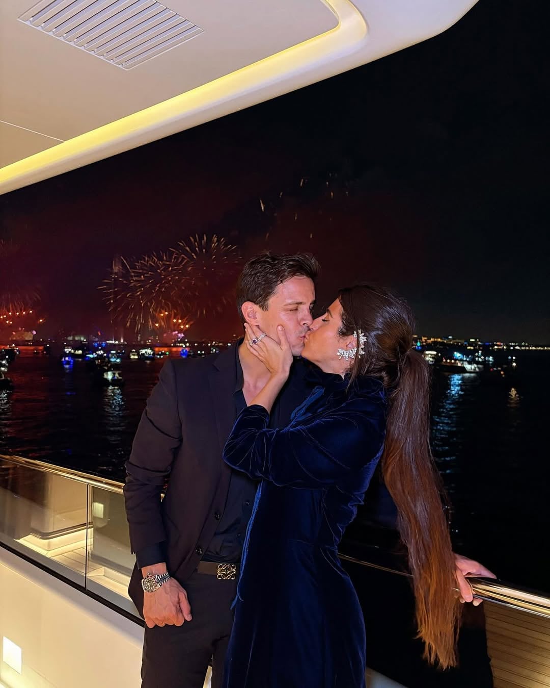 Julia MM Salmeán y Edu Aguirre