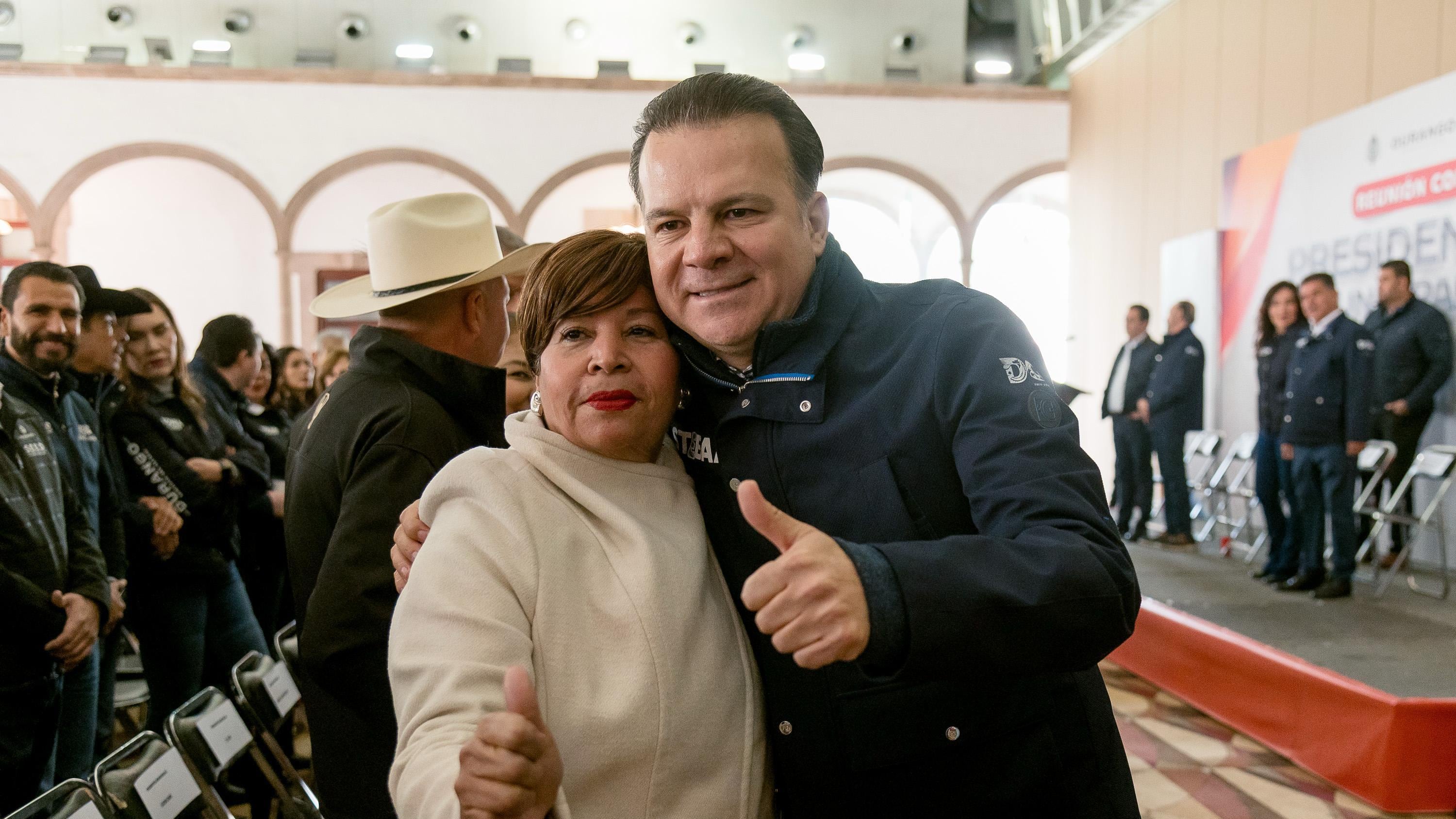 Alcaldes reconocen coordinación con Esteban Villegas para impulsar proyectos en Durango