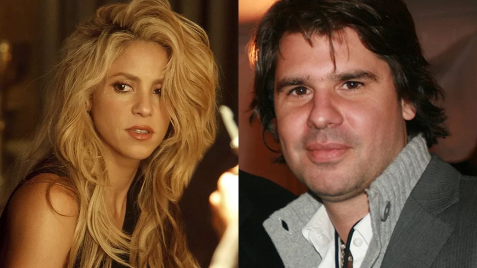 Shakira y Antonio de la Rúa
