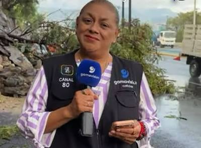 ¿Quién es Alma de la Rosa Flores? Reportera de Gamavisión
