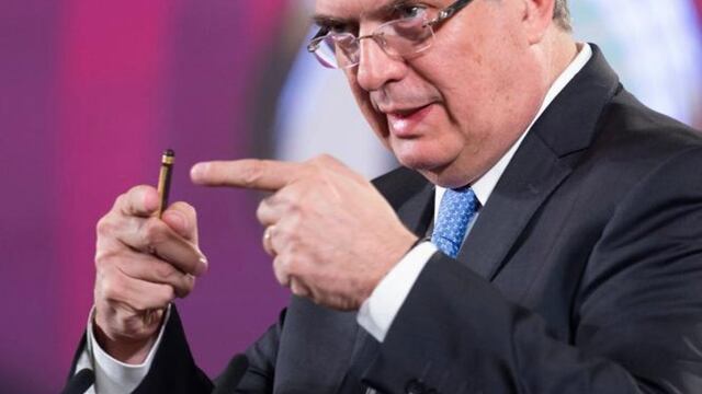 Marcelo Ebrard, secretario de Relaciones Exteriores (SRE)