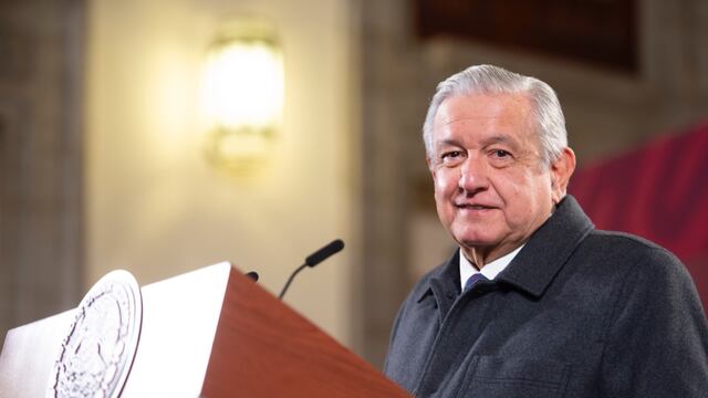 AMLO en la conferencia mañanera