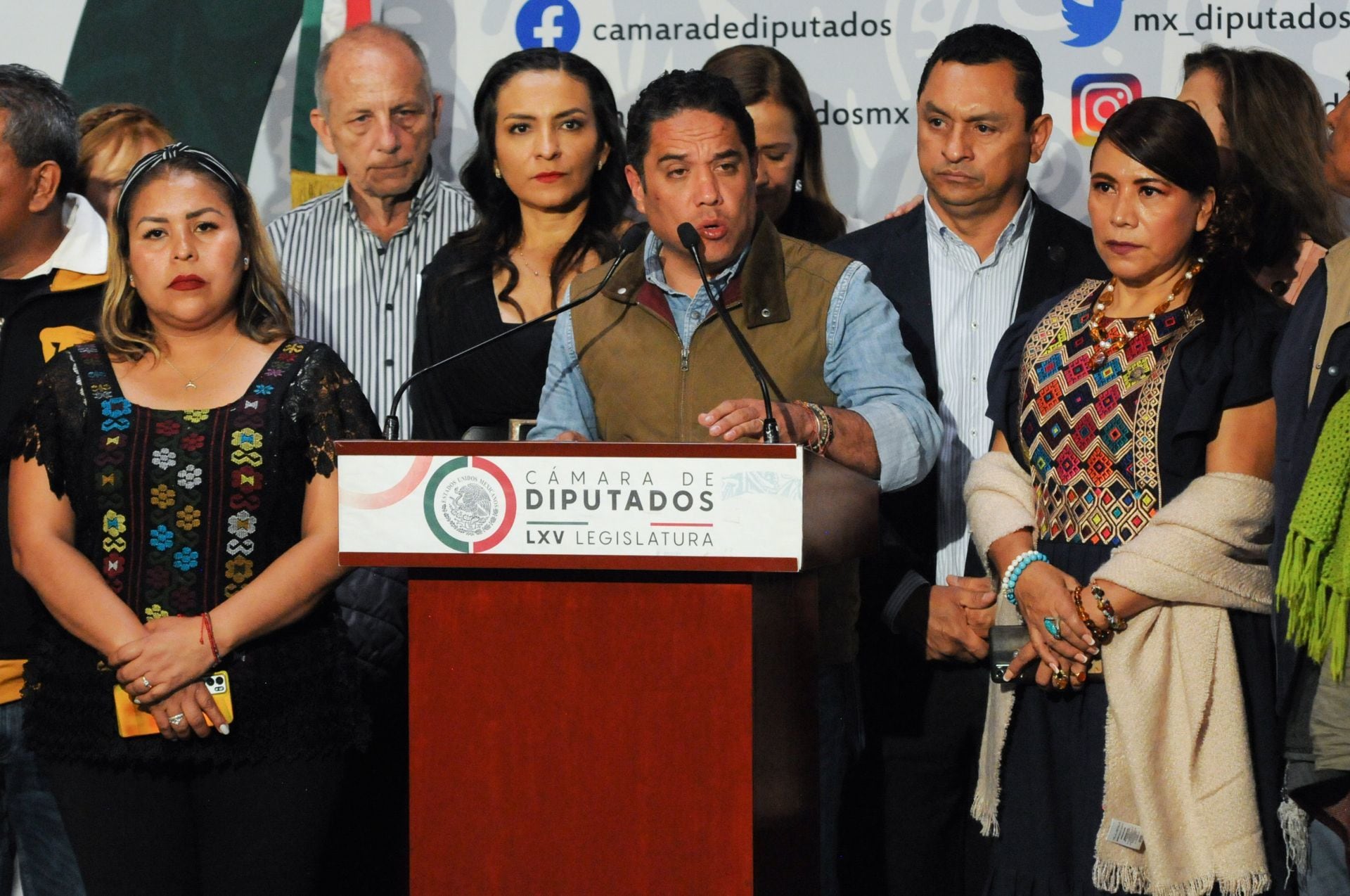 Caravana de Acapulco en la Cámara de Diputados