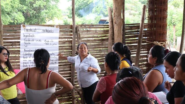 Mujeres en Hidalgo participan en programa de nodos económicos