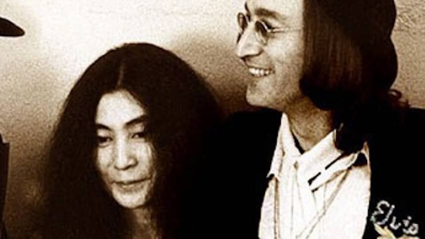 John Lennon y Yoko Ono