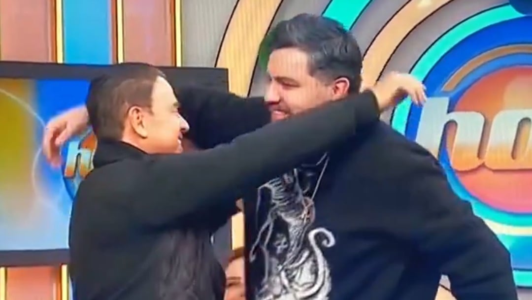 Mario Bezares y Paul Stanley