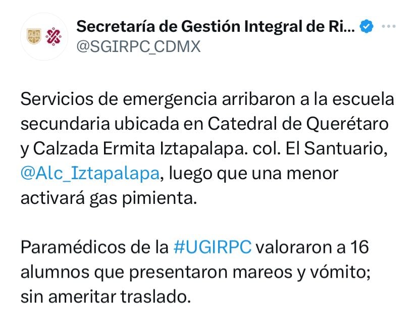Captura de pantalla / SGIRPC-CDMX