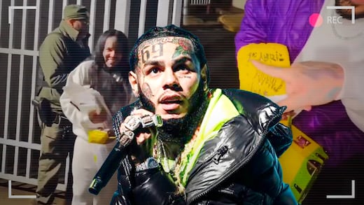 Tekashi 69 sale de prisión y presume un Bob Esponja firmado por Maduro