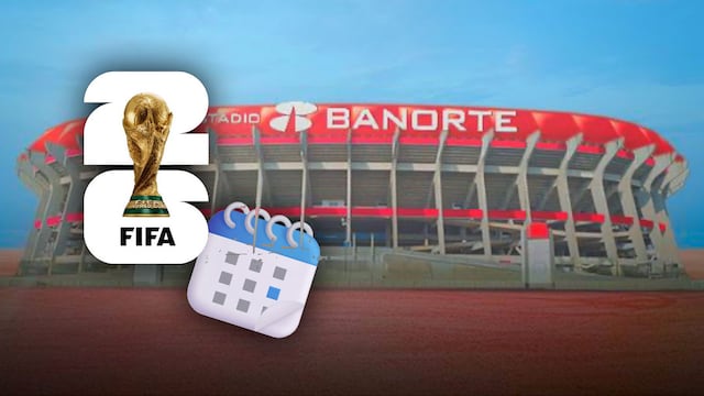¿Cuándo hay partido del Mundial 2026 en el Estadio Banorte de CDMX?