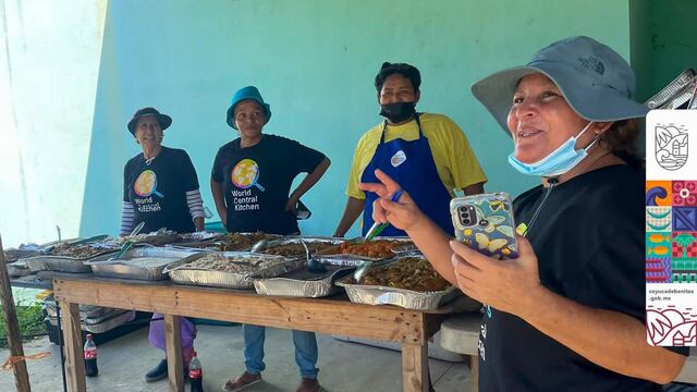 Comedor comunitario en Coyuca de Benitez