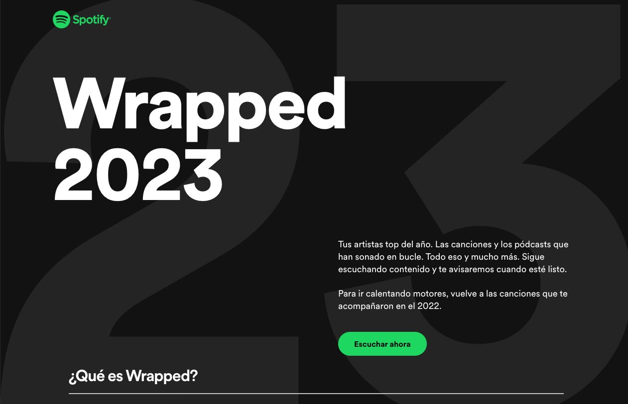 ¿Cuándo sale el Spotify Wrapped 2023?