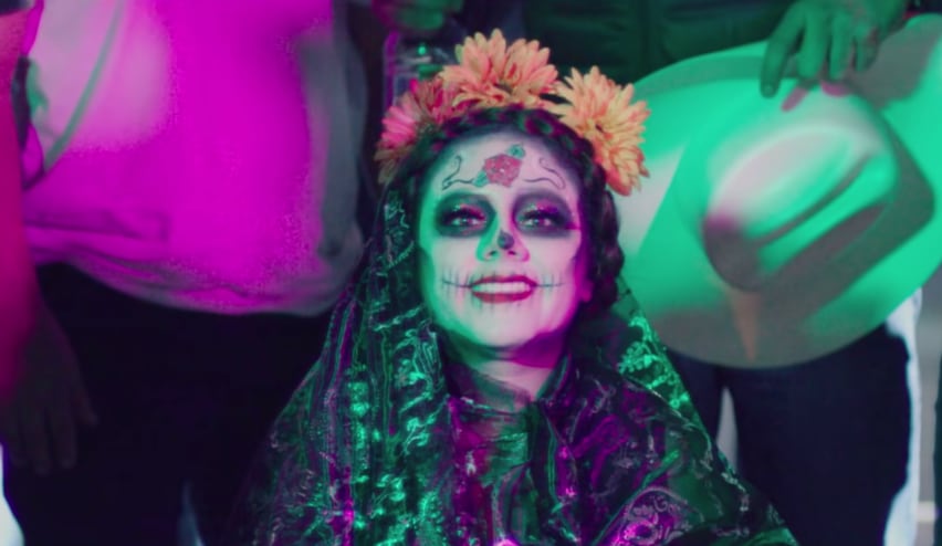 “El día de los muertos” de Alfredo Olivas