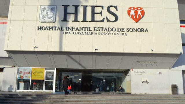 El menor fue llevado al Hospital Infantil del Estado de Sonora.
