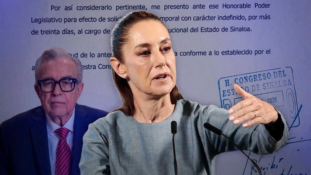 “Fue lo mejor para Sinaloa”: Sheinbaum sobre nueva licencia de Rocha Moya