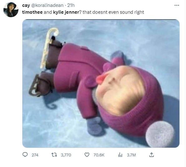 Kylie Jenner y Timothée Chalamet