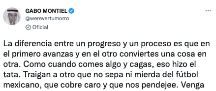 Werevertumorro tras eliminación de México en el Mundial de Qatar