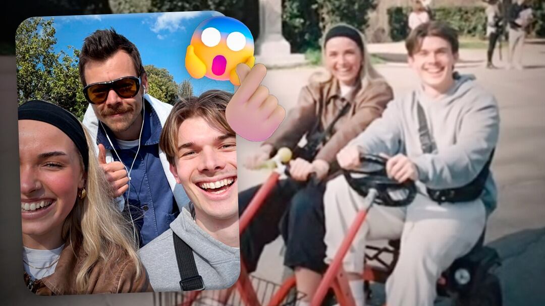 Harry Styles le tomó una foto a esta pareja y se la envió por mensaje directo de Instagram