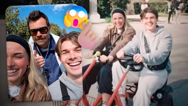 Pareja con Harry Styles