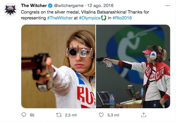 CD Projekt RED y Vitalina Batsarashkina