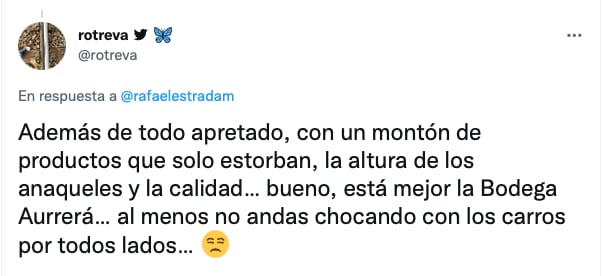 Usuario de Twitter se queja del cambio de Superama a Walmart Express