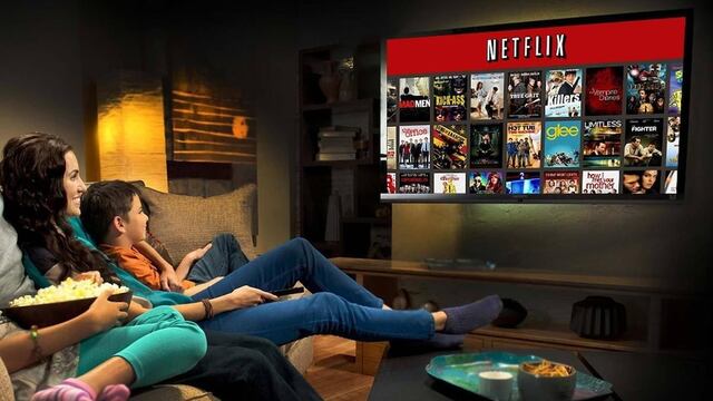 Netflix reproducido en la televisión
