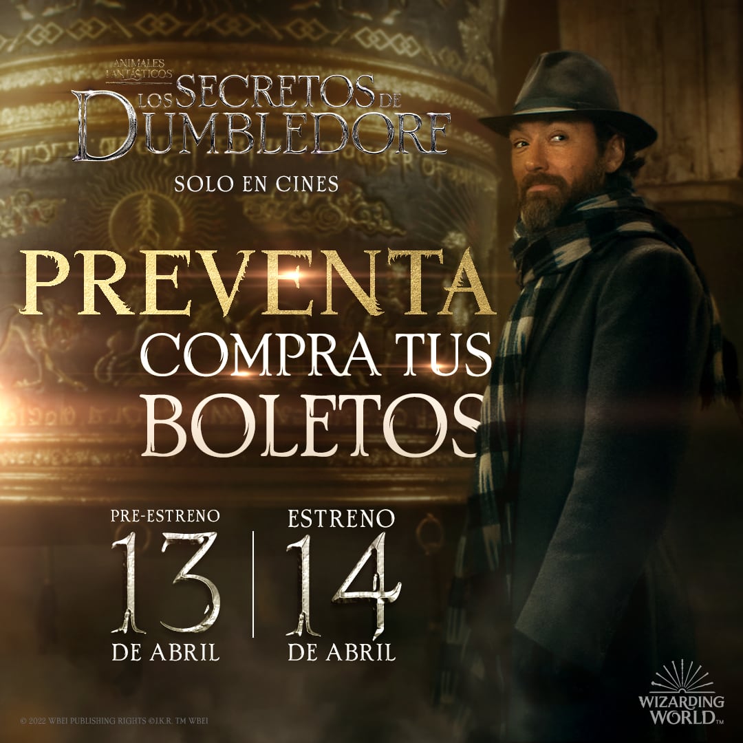 Preventa Animales Fantásticos 3: Los Secretos de Dumbledore