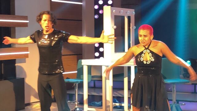 Romina Marcos y Josh Gutierrez (Programa Hoy)