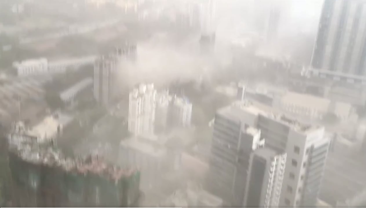 Tormenta de arena en Bombay