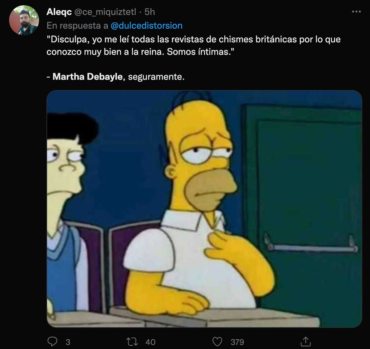 Martha Debayle llora por la muerte de Isabel II y desata memes
