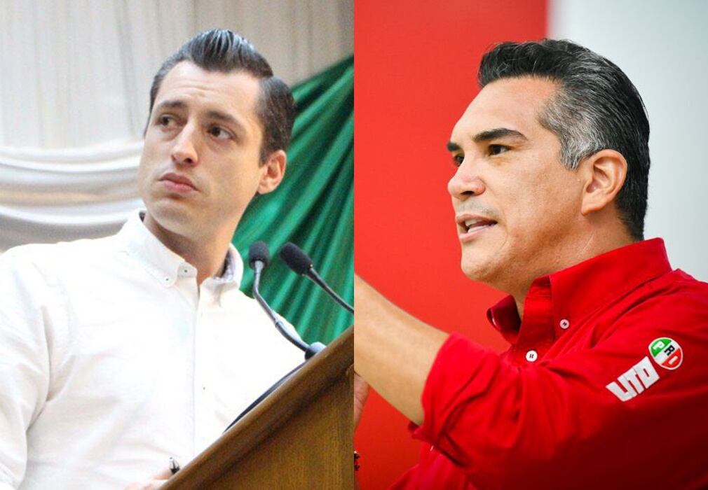 Luis Donaldo Colosio y Alejandro Moreno