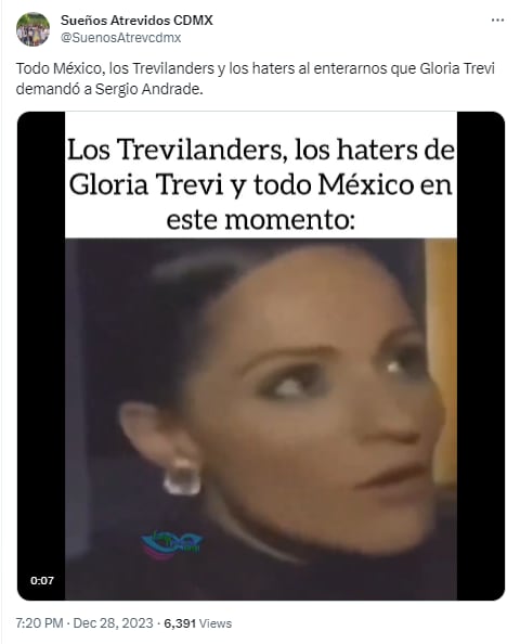 Memes por la demanda de Gloria Trevi a Sergio Andrade