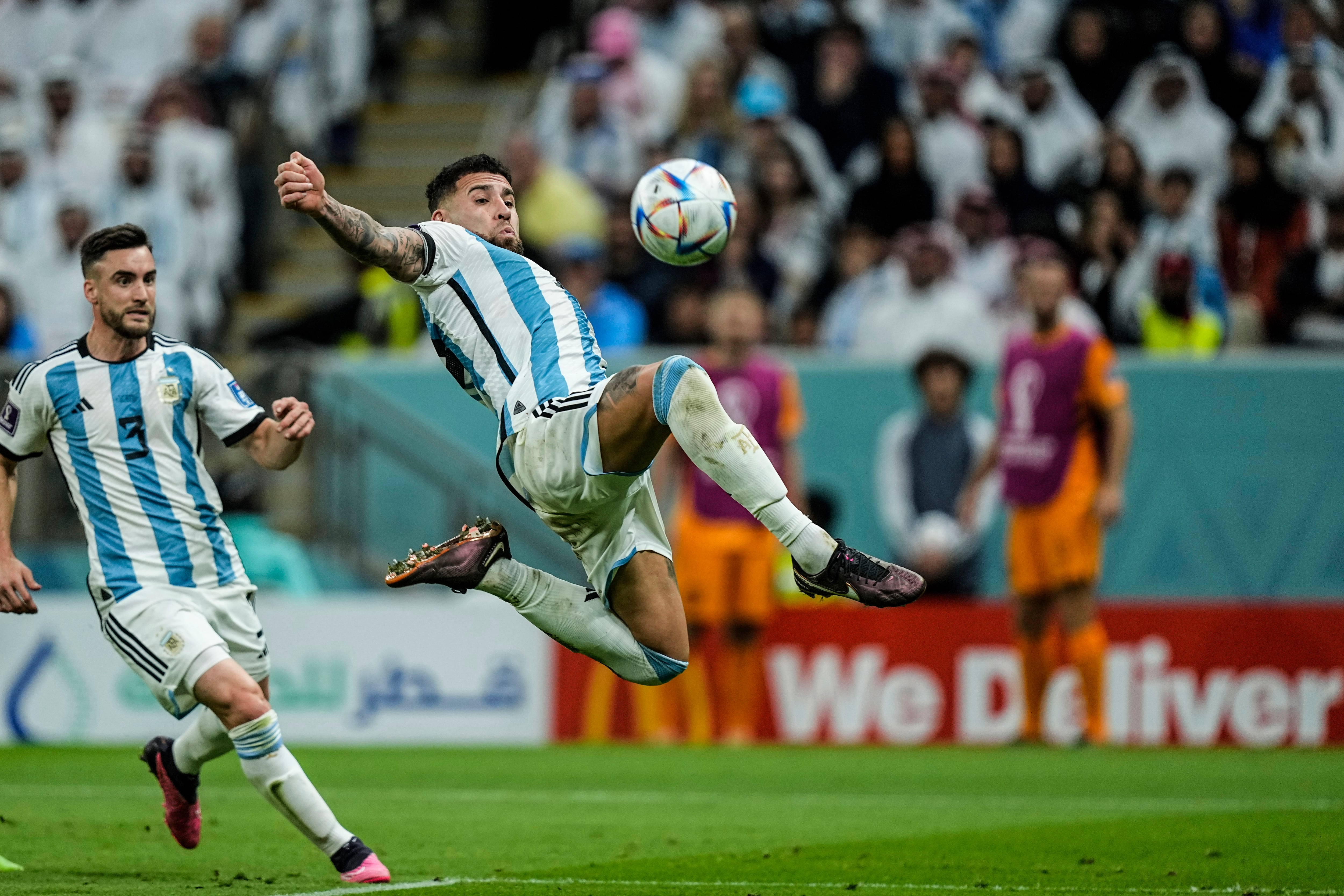 Argentina avanza a la semifinal (AP Photo/Jorge Saenz)