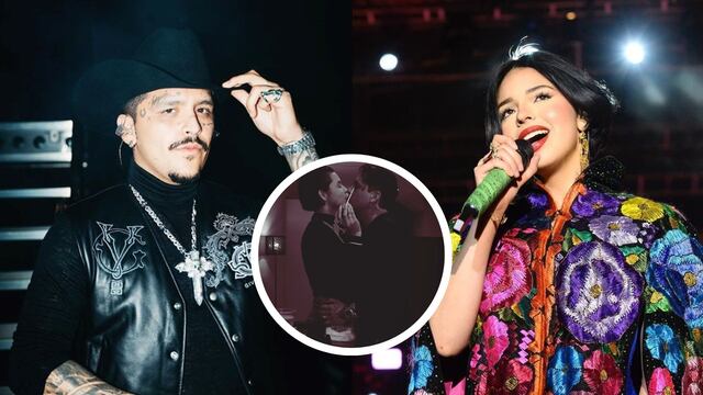 Christian Nodal y Ángela Aguilar