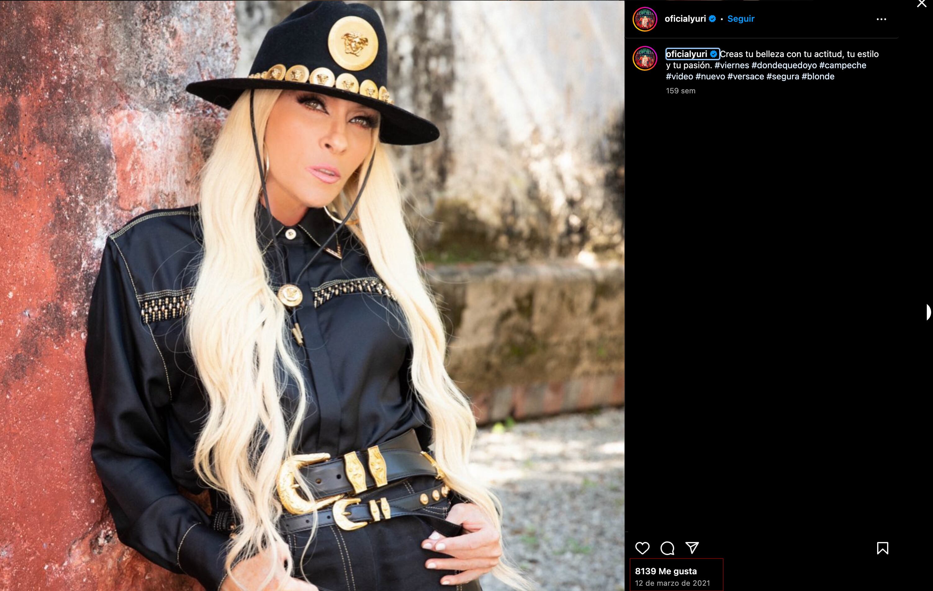 Yuri usó el mismo sombrero que Beyoncé y ya las compararon