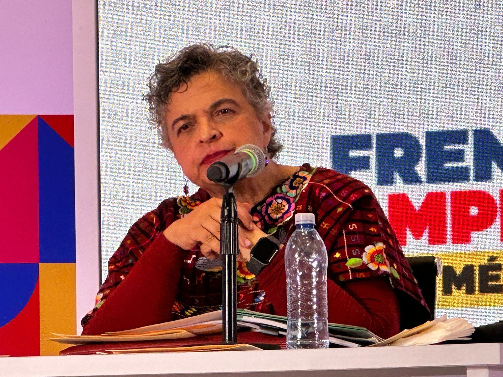 Beatriz Paredes en el segundo debate Frente Amplio por México