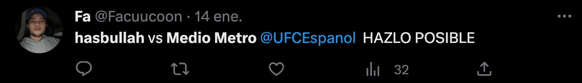 Hasbullah contra Medio Metro