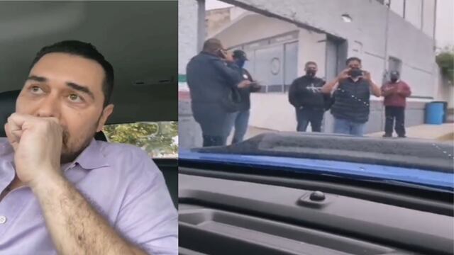 Momento de la detención del médico Roberto