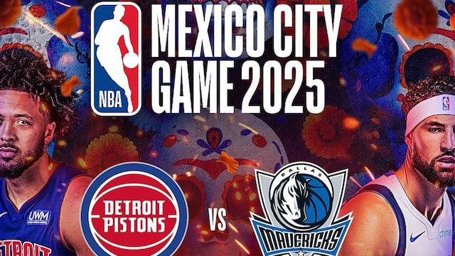 Boletos para la NBA en México: Todo lo que sabemos de las entradas para Detroit Pistons vs Dallas Mavericks