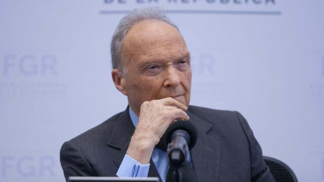 Alejandro Gertz Manero, titular de la Fiscalía General de la República.