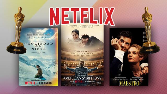 Películas nominadas a Premios Oscar 2024 que puedes ver en Netflix